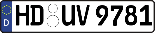 HD-UV9781