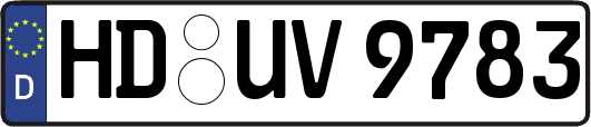 HD-UV9783
