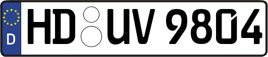HD-UV9804