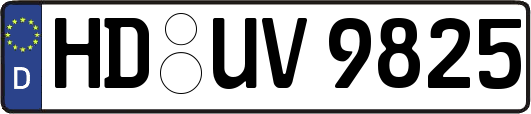 HD-UV9825