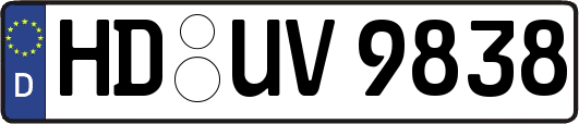 HD-UV9838