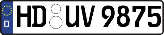 HD-UV9875