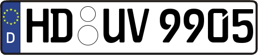 HD-UV9905