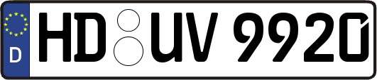 HD-UV9920