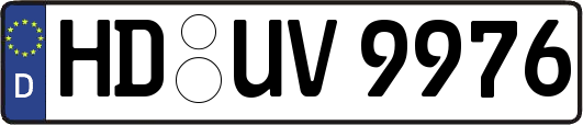 HD-UV9976