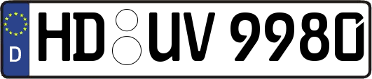 HD-UV9980