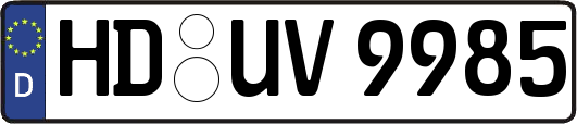 HD-UV9985