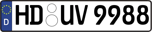 HD-UV9988