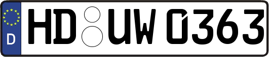 HD-UW0363