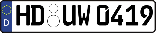 HD-UW0419