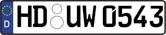 HD-UW0543