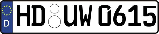 HD-UW0615