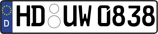 HD-UW0838