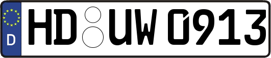 HD-UW0913