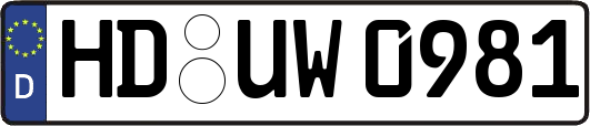 HD-UW0981