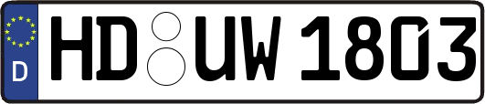 HD-UW1803