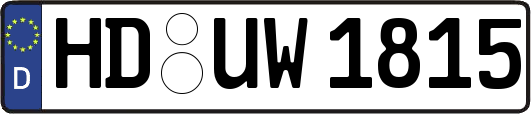 HD-UW1815