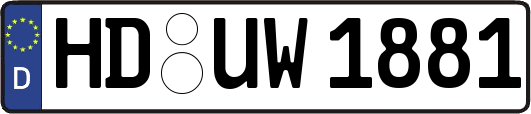 HD-UW1881