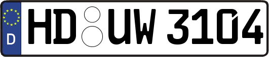 HD-UW3104
