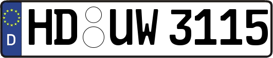 HD-UW3115
