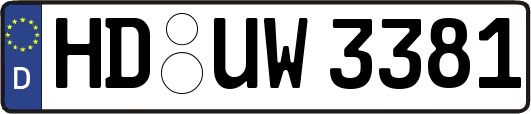 HD-UW3381