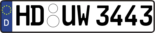 HD-UW3443