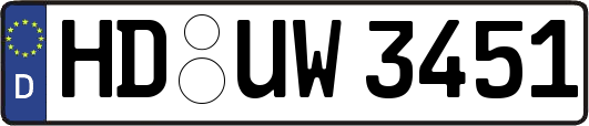 HD-UW3451