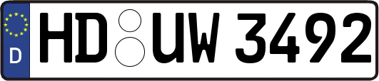 HD-UW3492