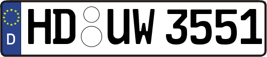 HD-UW3551