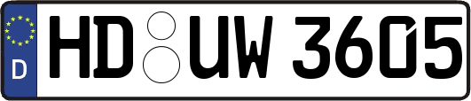 HD-UW3605