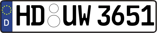 HD-UW3651