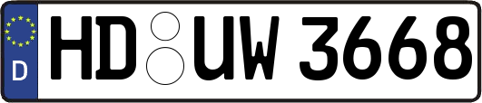 HD-UW3668