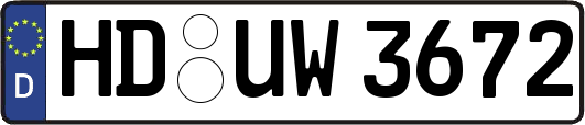 HD-UW3672