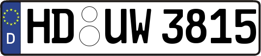 HD-UW3815