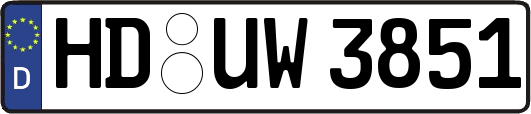 HD-UW3851
