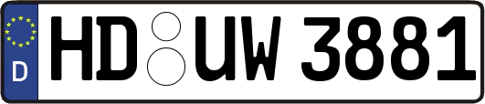 HD-UW3881
