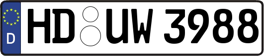 HD-UW3988