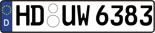 HD-UW6383