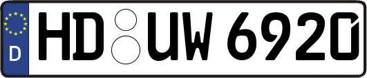 HD-UW6920