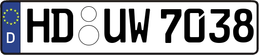 HD-UW7038