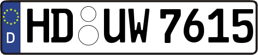 HD-UW7615