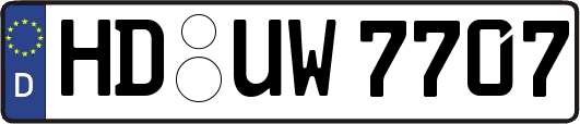 HD-UW7707