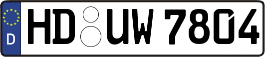 HD-UW7804