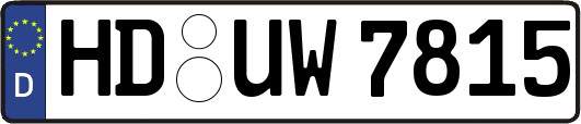 HD-UW7815