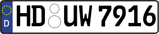 HD-UW7916