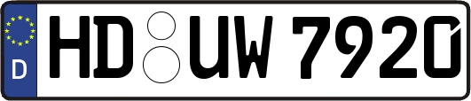 HD-UW7920