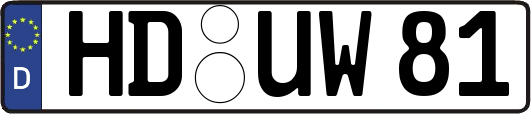 HD-UW81