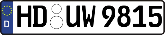 HD-UW9815