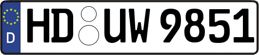 HD-UW9851