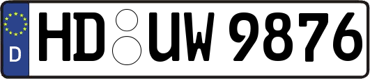 HD-UW9876